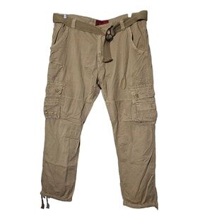Jordan Craig Mens Tan Utility Cargo‎ Pants 38x32 38
